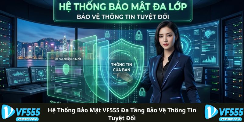 Hệ thống bảo mật VF555 đa tầng bảo vệ thông tin tuyệt đối
