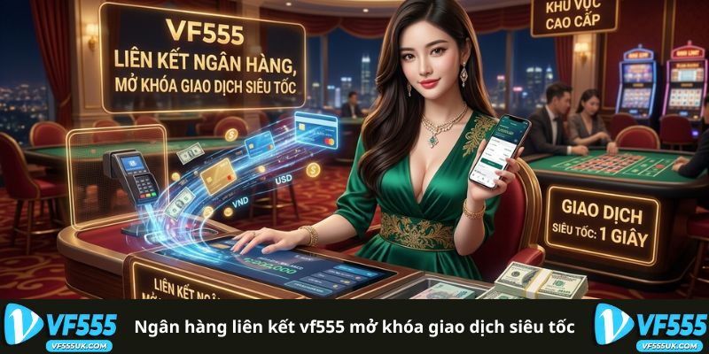 Ngân hàng liên kết VF555 mở khóa giao dịch siêu tốc