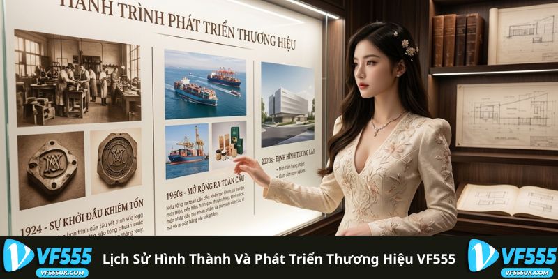 Lịch sử hình thành và phát triển thương hiệu VF555