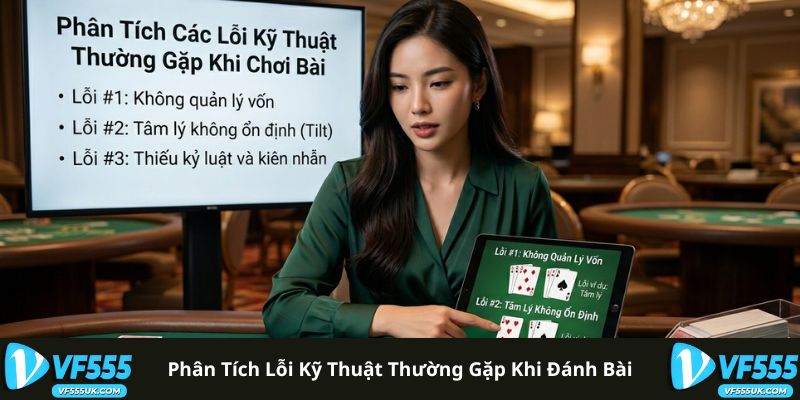 Phân tích lỗi kỹ thuật thường gặp khi đánh bài