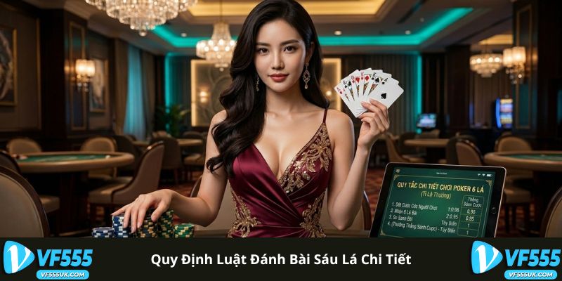 Quy định luật đánh bài sáu lá chi tiết