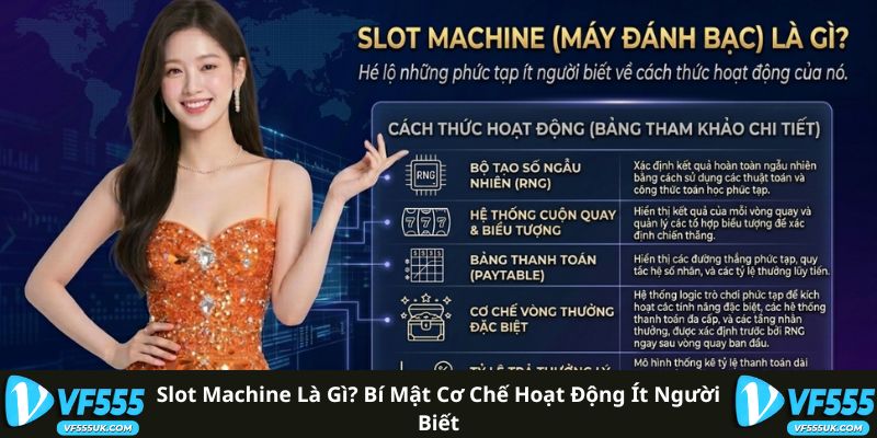 Slot Machine Là Gì? Bí Mật Cơ Chế Hoạt Động Ít Người Biết