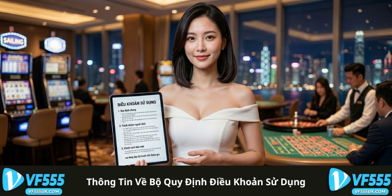 Thông tin về bộ quy định điều khoản sử dụng