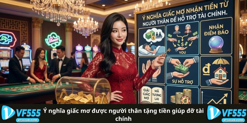 Ý nghĩa giấc mơ được người thân tặng tiền giúp đỡ tài chính